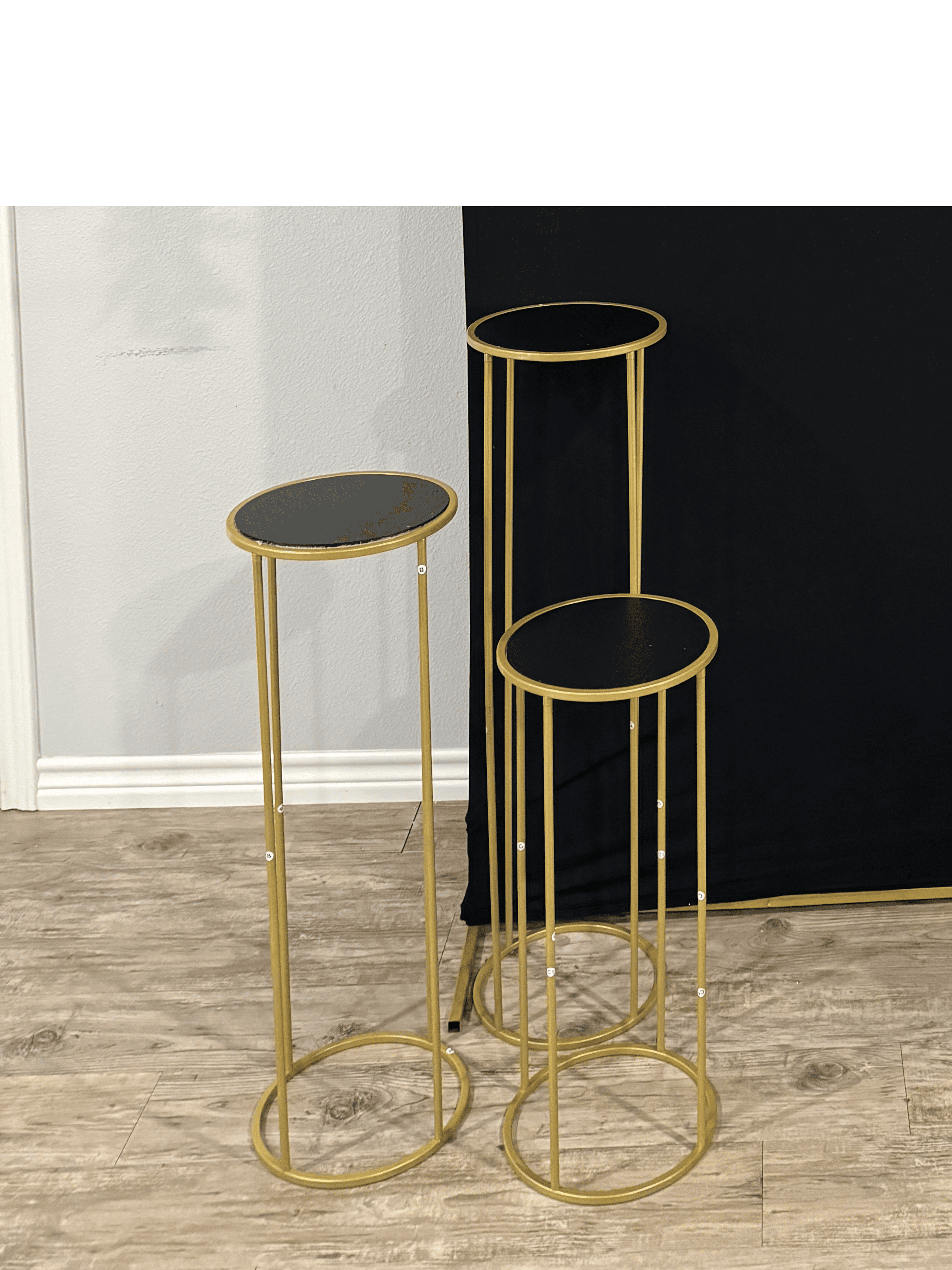 3pcs Metal Plant Stand